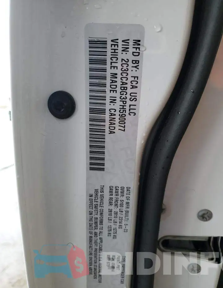 2C3CCABG3PH590077 Photo# 13