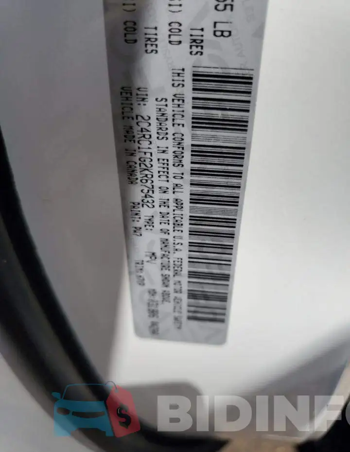 2C4RC1FG2KR675432 Photo# 13