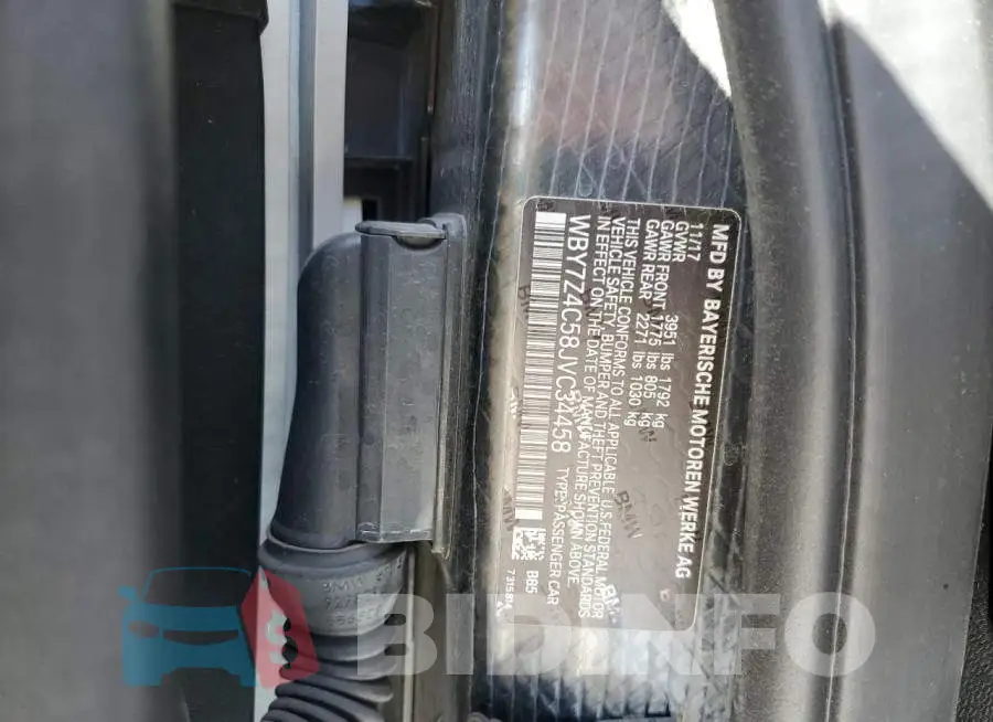 WBY7Z4C58JVC34458 Photo# 12