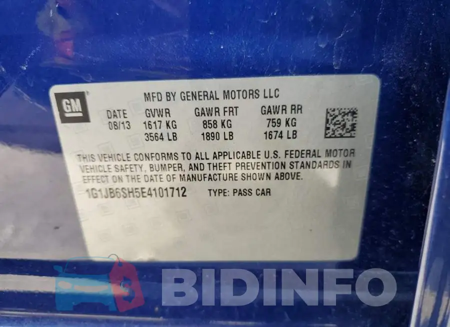 1G1JB6SH5E4101712 Photo# 12