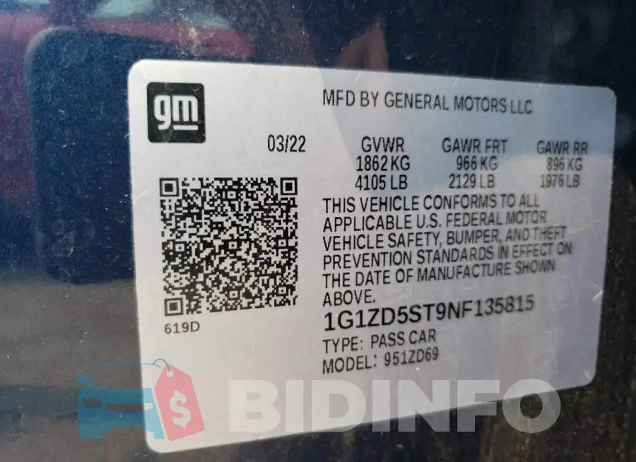 1G1ZD5ST9NF135815 Photo# 12