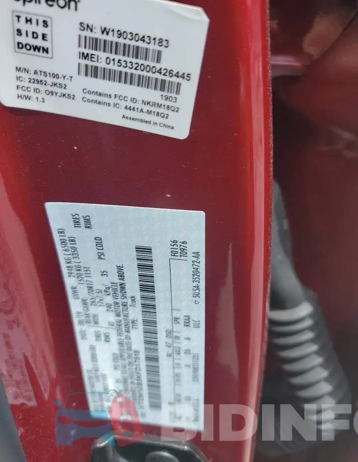 1FTEW1EB5KFD17518 Photo# 12