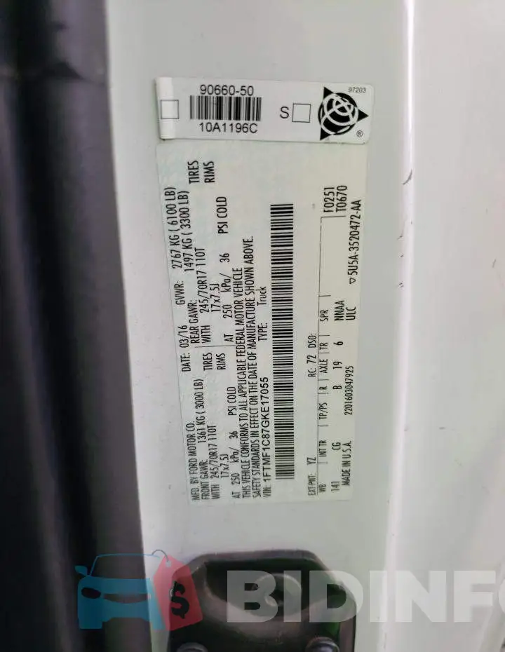 1FTMF1C87GKE17055 Photo# 12