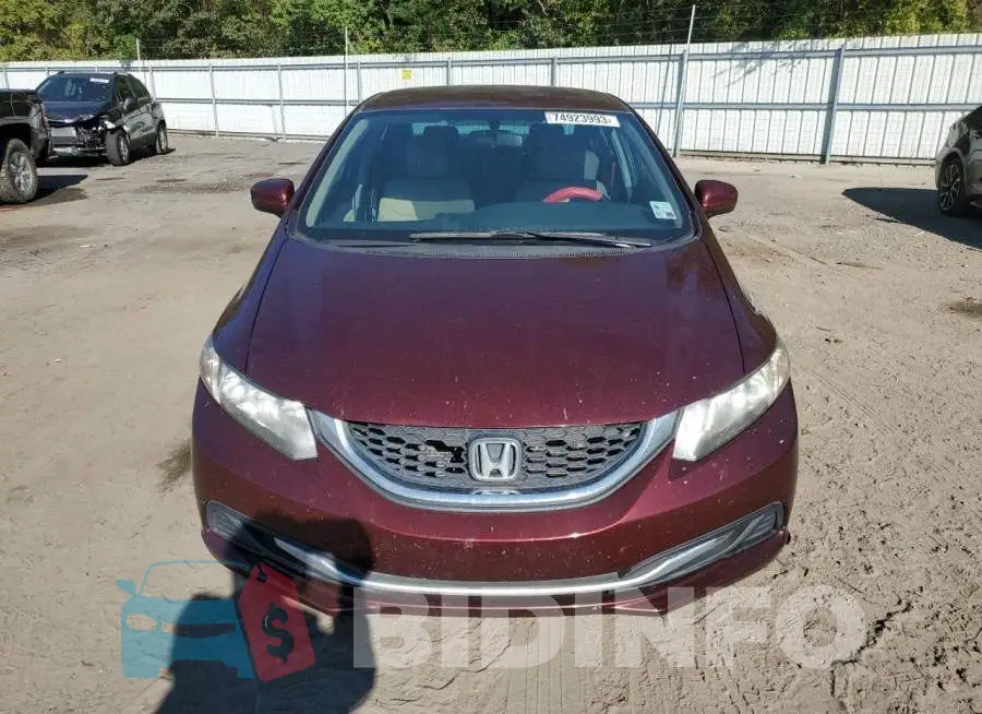 19XFB2F51EE039536 Photo# 5