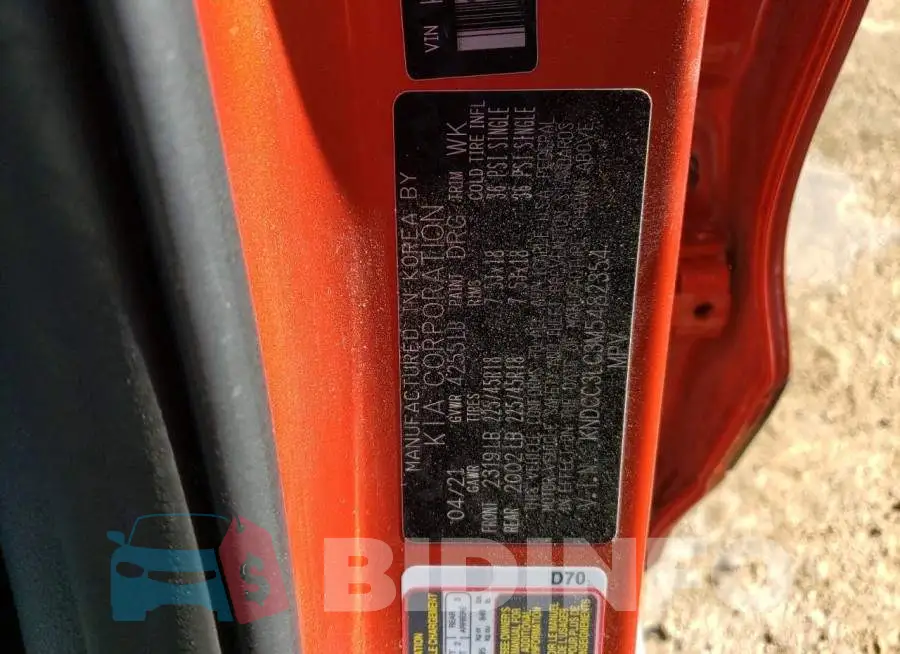 KNDCC3LC3M5482354 Photo# 14