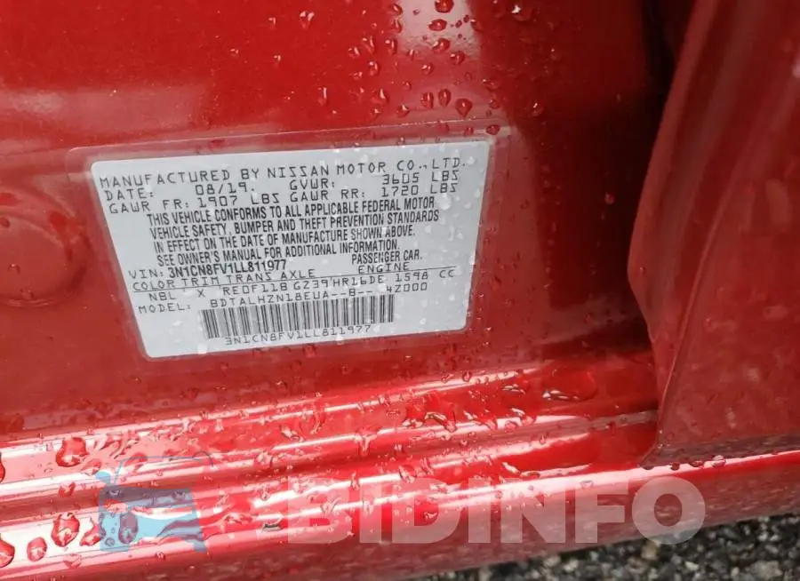 3N1CN8FV1LL811977 Photo# 13