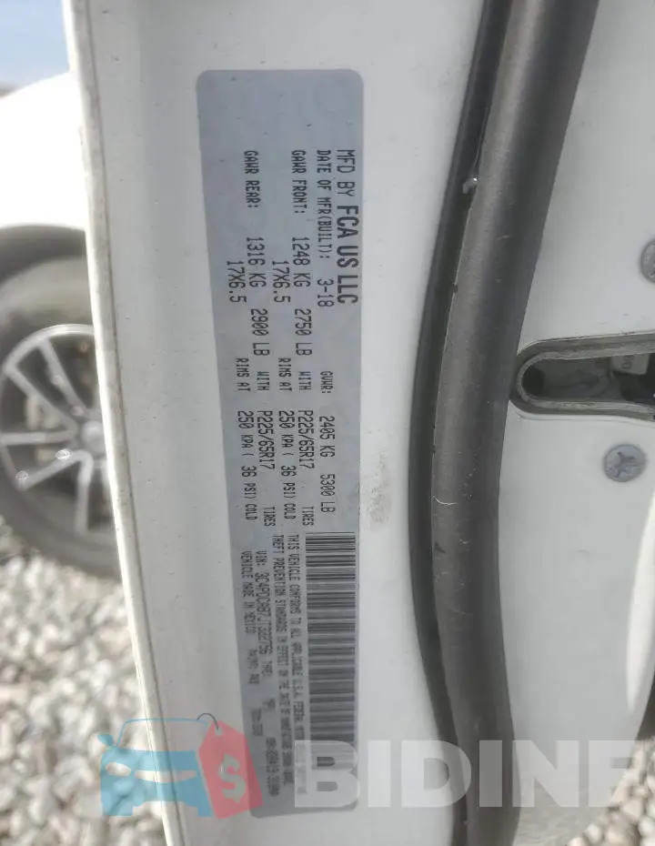 3C4PDCAB7JT322756 Photo# 13