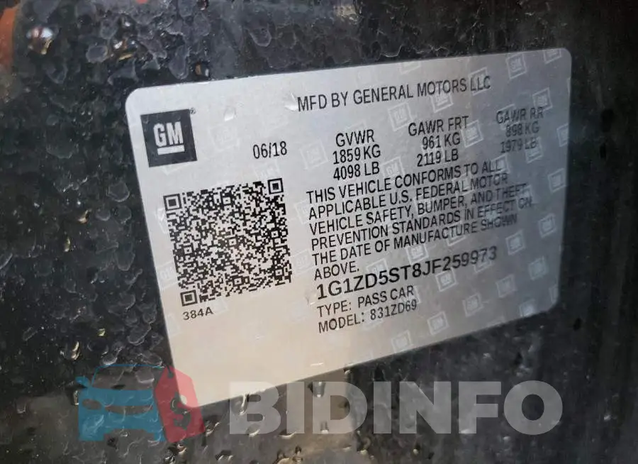 1G1ZD5ST8JF259973 Photo# 13