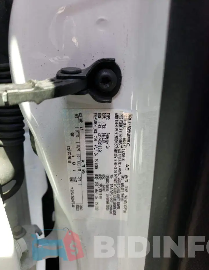 1FADP3L95FL256608 Photo# 12