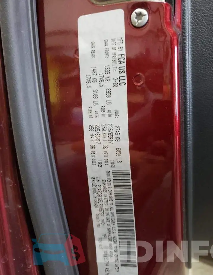 2C4RDGEG5LR205737 Photo# 13