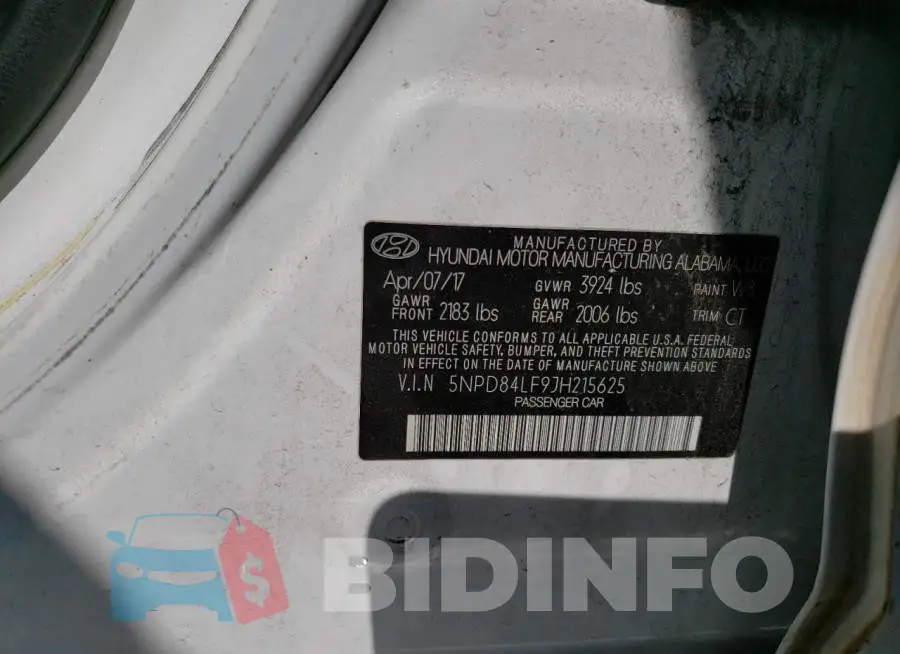 5NPD84LF9JH215625 Photo# 12