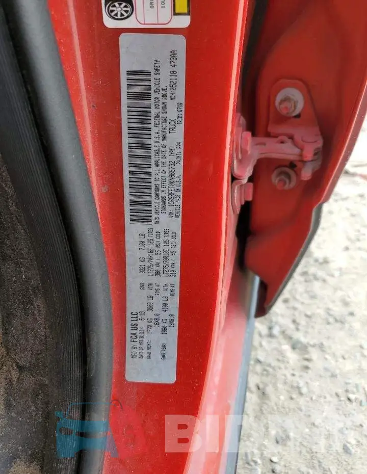 1C6SRFET0KN865732 Photo# 12