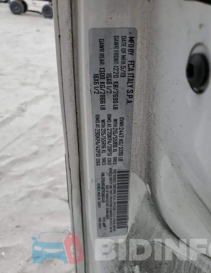 ZFBHRFAB7K6N64419 Photo# 14