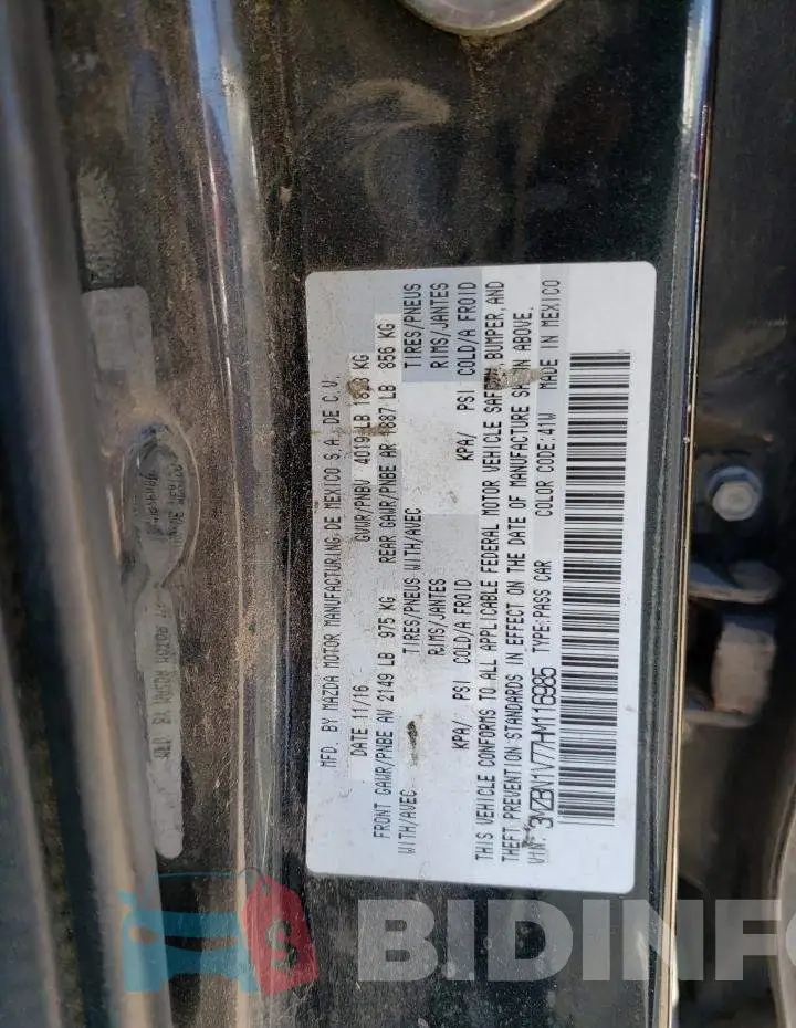 3MZBN1V77HM116985 Photo# 12