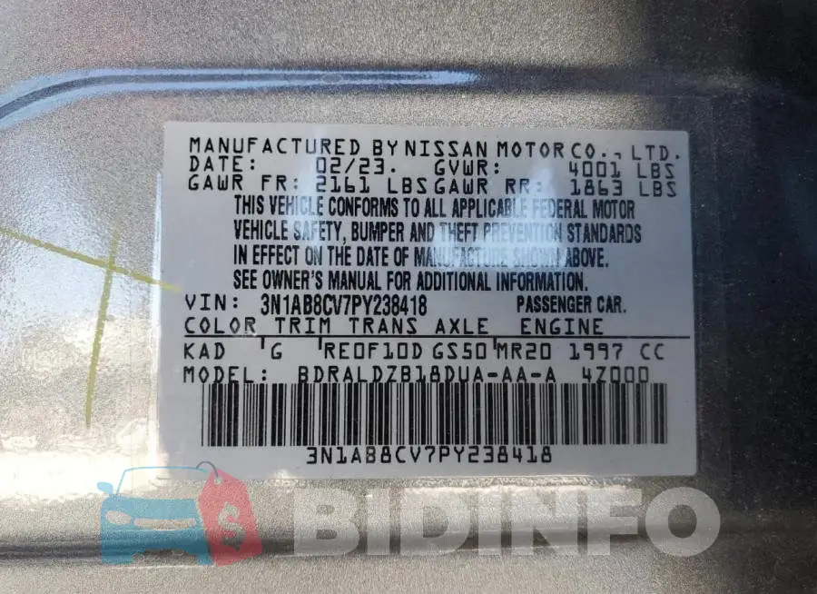 3N1AB8CV7PY238418 Photo# 12