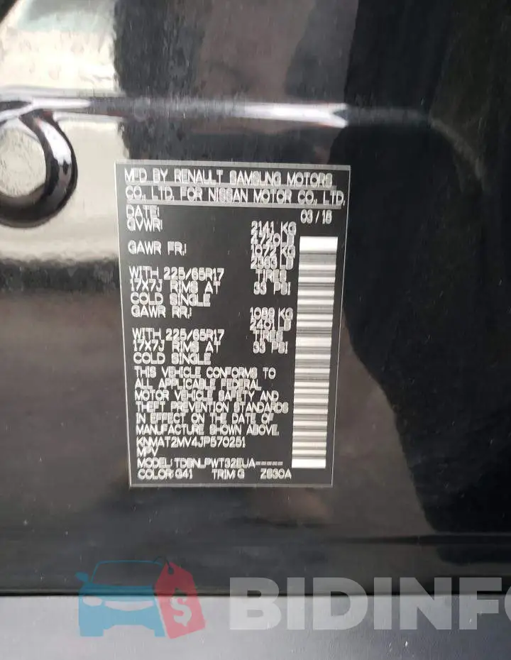 KNMAT2MV4JP570251 Photo# 12