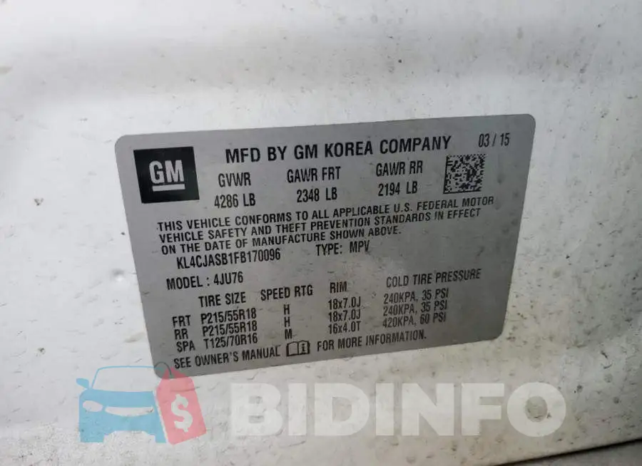 KL4CJASB1FB170096 Photo# 12
