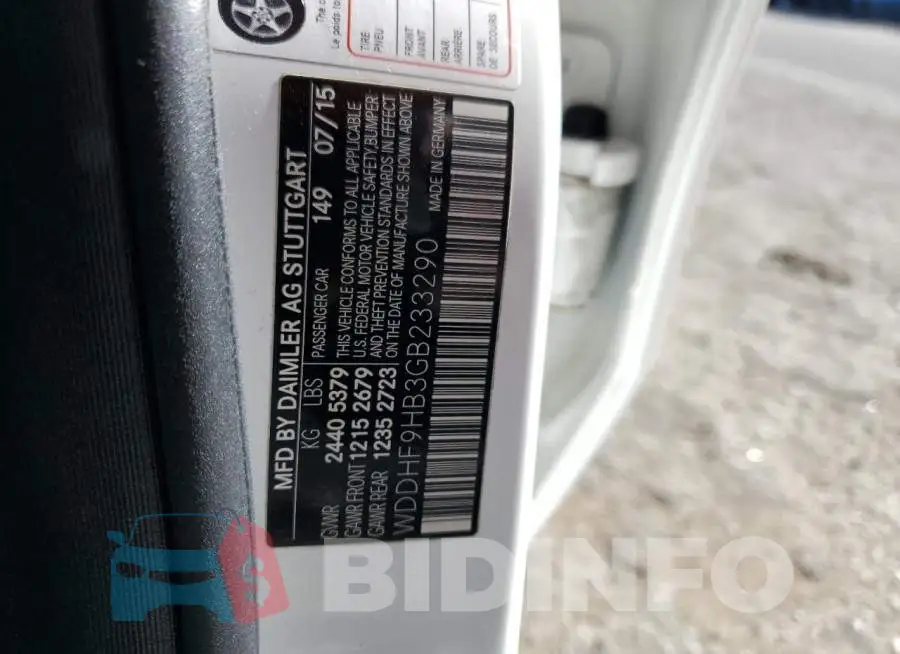 WDDHF9HB3GB233290 Photo# 12