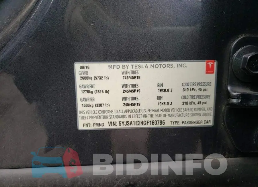 5YJSA1E24GF160786 Photo# 13
