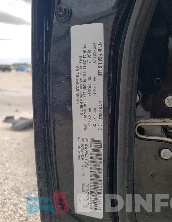 2C3CCAAG3KH679092 Photo# 12
