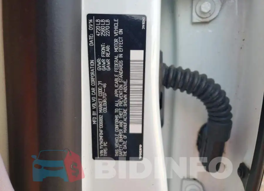 YV140MFB4F1306892 Photo# 12