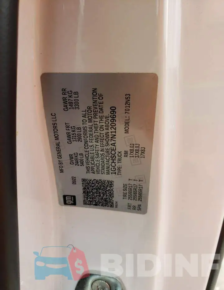 1GCHSCEA7N1209690 Photo# 12