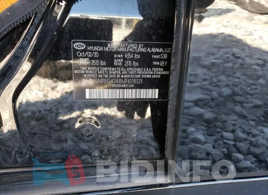 5NPEG4JA8MH078325 Photo# 12