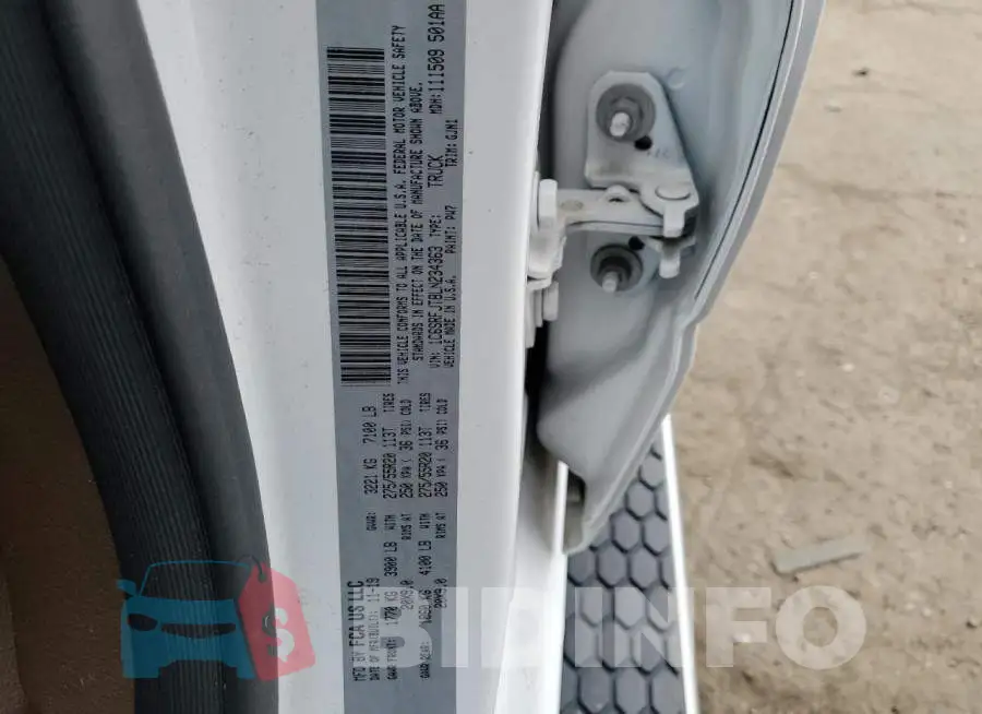 1C6SRFJT8LN234363 Photo# 12