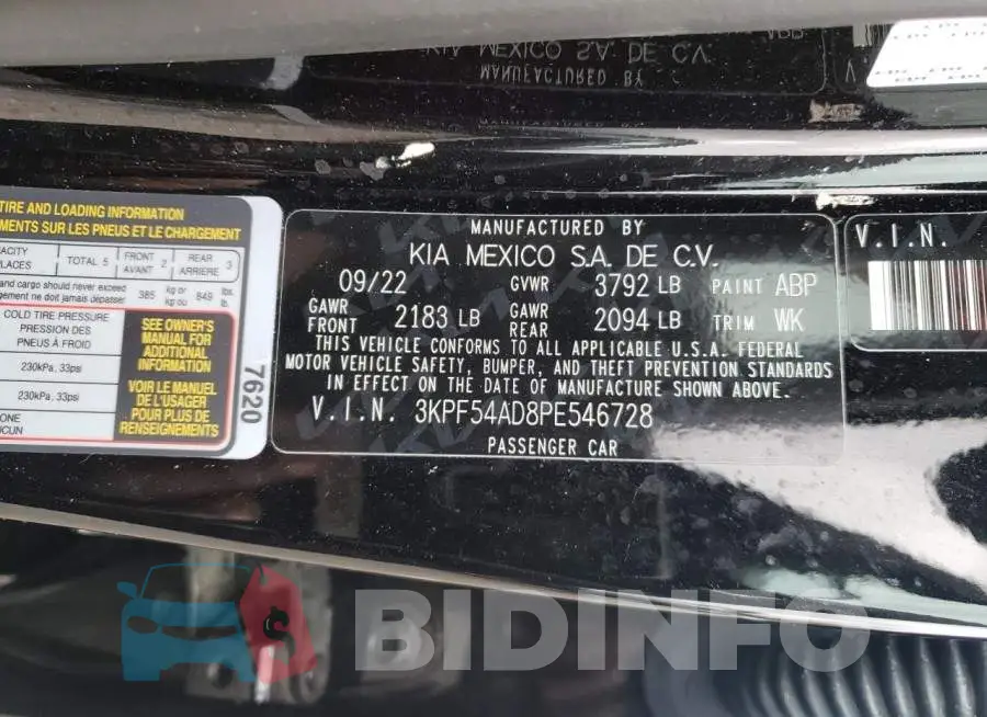 3KPF54AD8PE546728 Photo# 13