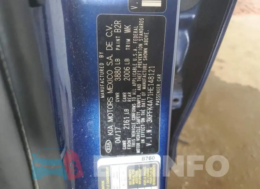 3KPFK4A71HE148121 Photo# 12