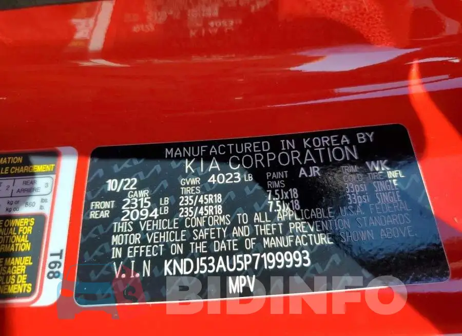 KNDJ53AU5P7199993 Photo# 13