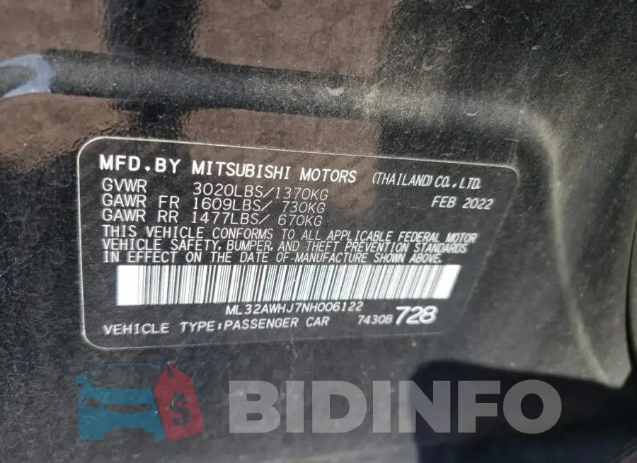 ML32AWHJ7NH006122 Photo# 12