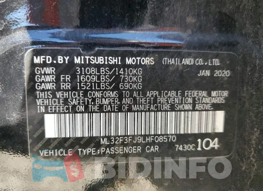 ML32F3FJ9LHF08570 Photo# 13