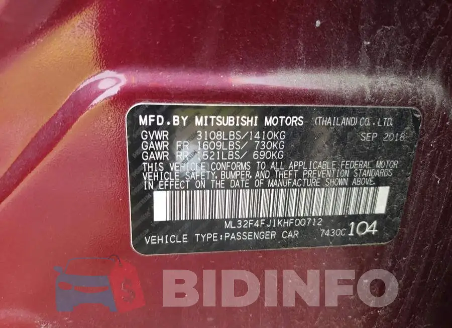 ML32F4FJ1KHF00712 Photo# 12