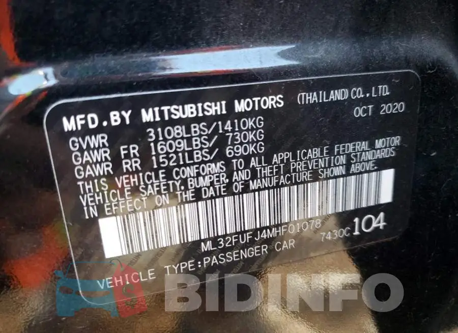 ML32FUFJ4MHF01078 Photo# 13