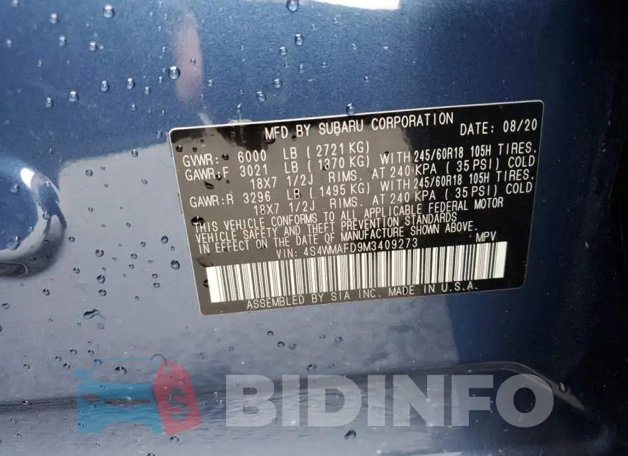 4S4WMAFD9M3409273 Photo# 13