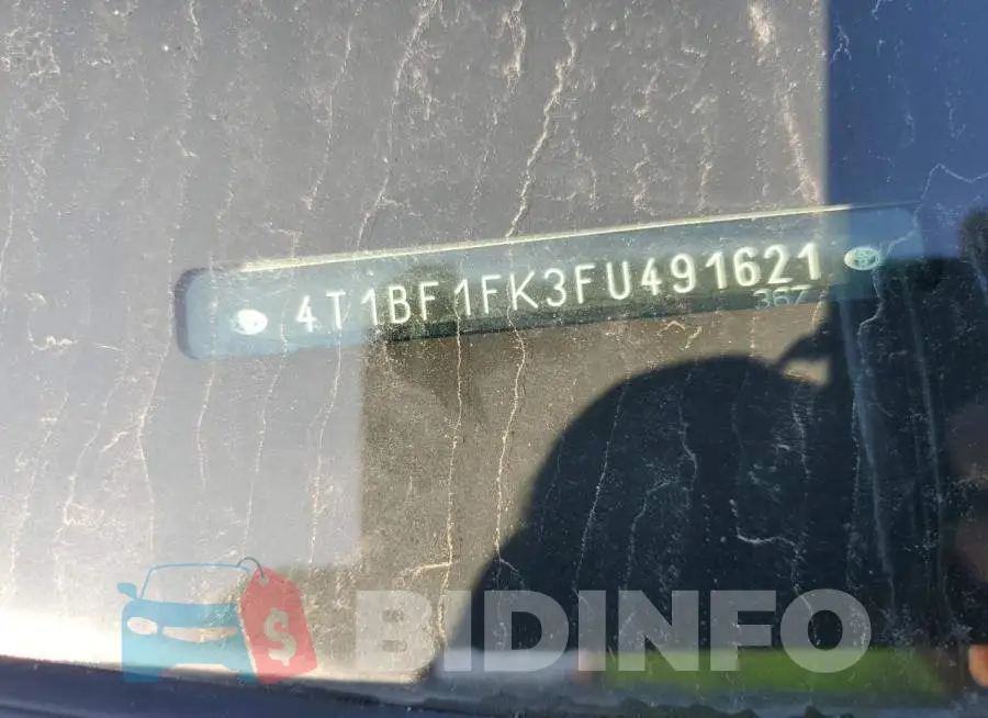 4T1BF1FK3FU491621 Photo# 12