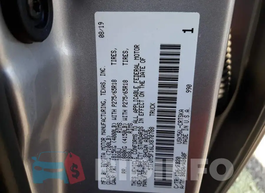 5TFUY5F16LX870788 Photo# 12