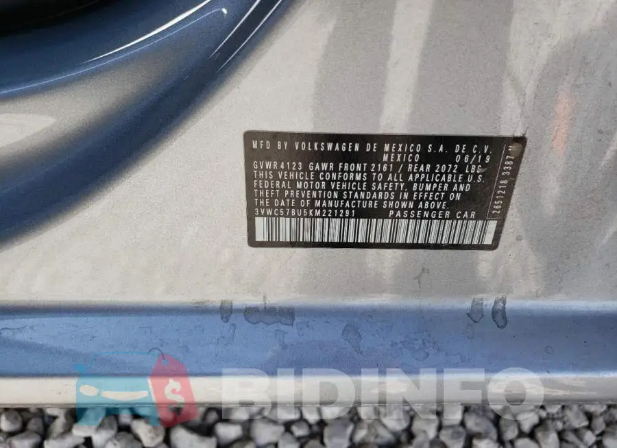 3VWC57BU5KM221291 Photo# 13