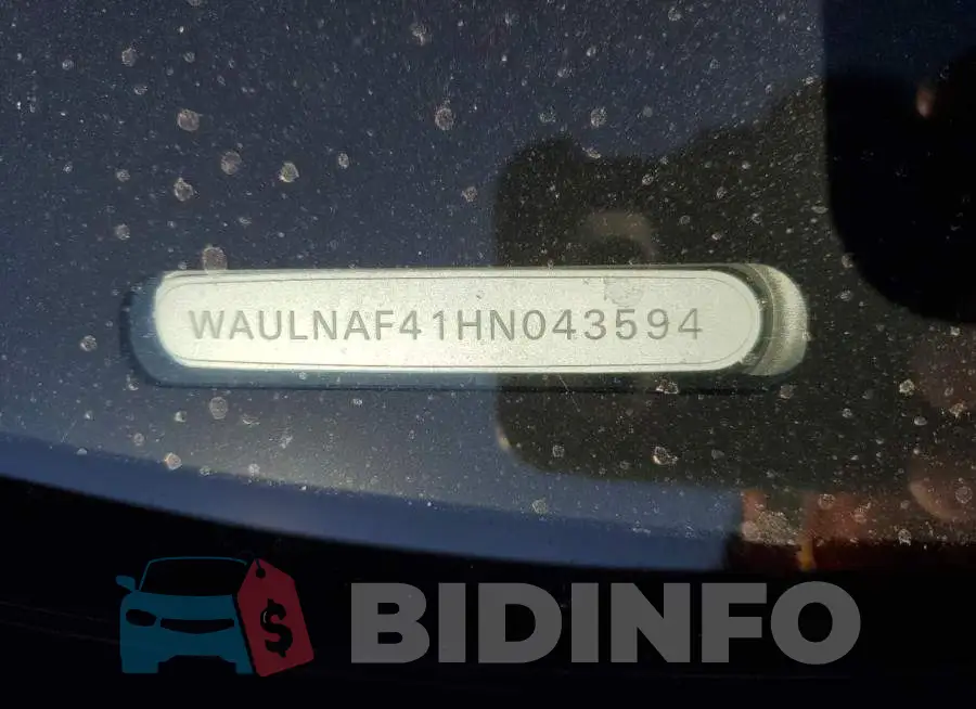 WAULNAF41HN043594 Photo# 13