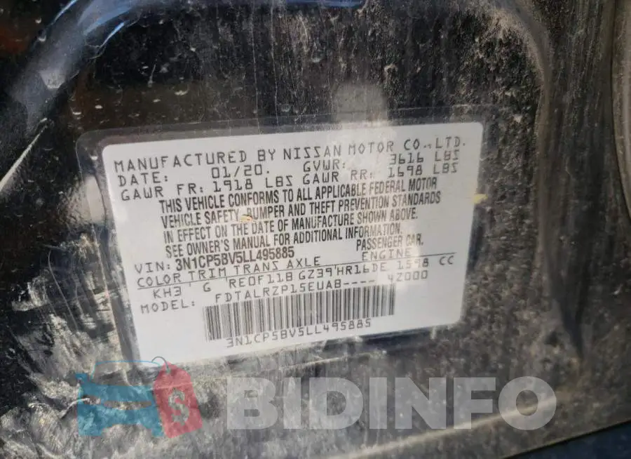 3N1CP5BV5LL495885 Photo# 14