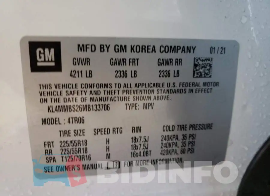 KL4MMBS26MB133706 Photo# 14