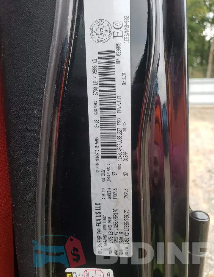 1C4BJWFG7JL881227 Photo# 12