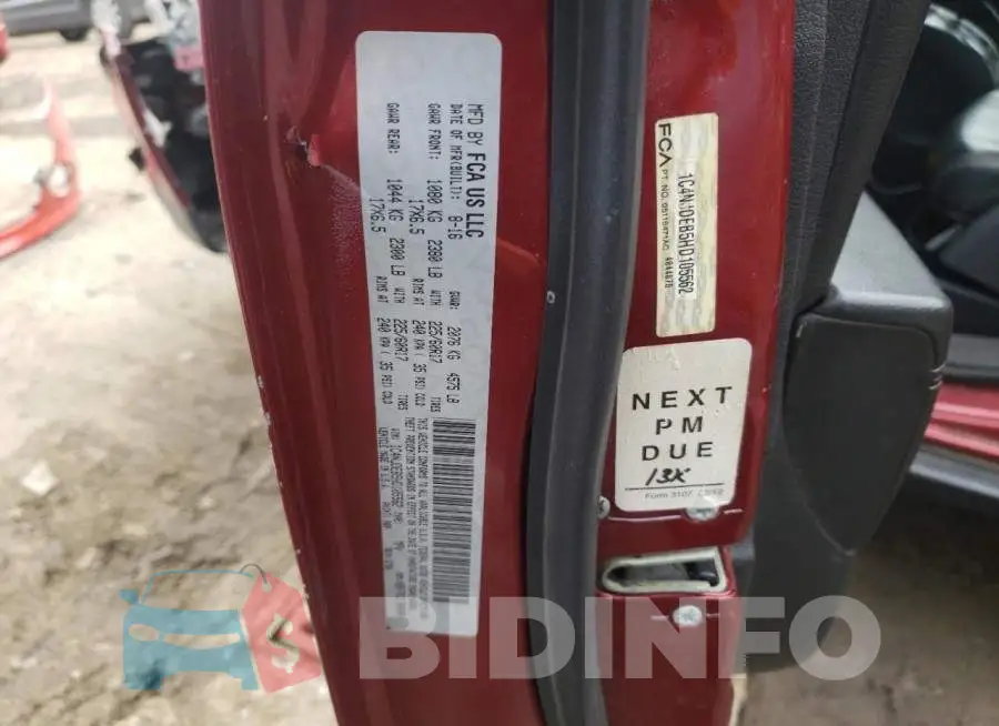 1C4NJDEB5HD105562 Photo# 12