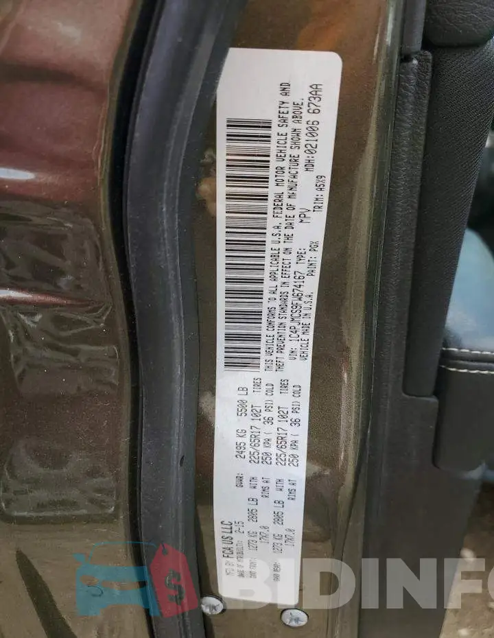 1C4PJMCS9FW674167 Photo# 13