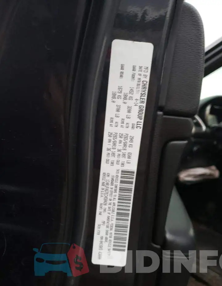 1C4RJFAG7EC458420 Photo# 13