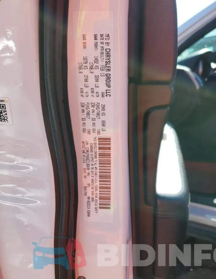 1C4RJFAGXEC138430 Photo# 13