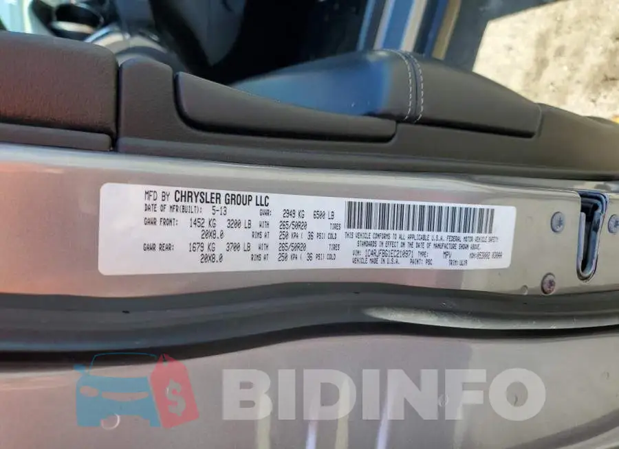 1C4RJFBG1EC210971 Photo# 12