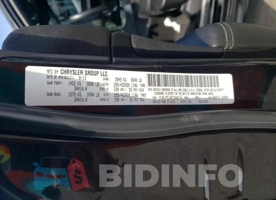 1C4RJFDJXEC248174 Photo# 13