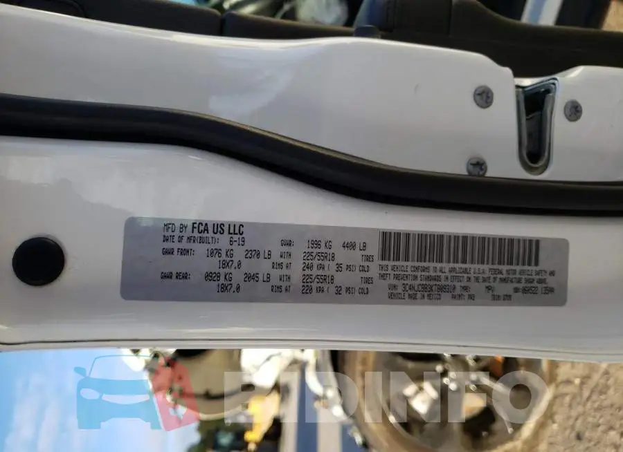 3C4NJCBB3KT809310 Photo# 12